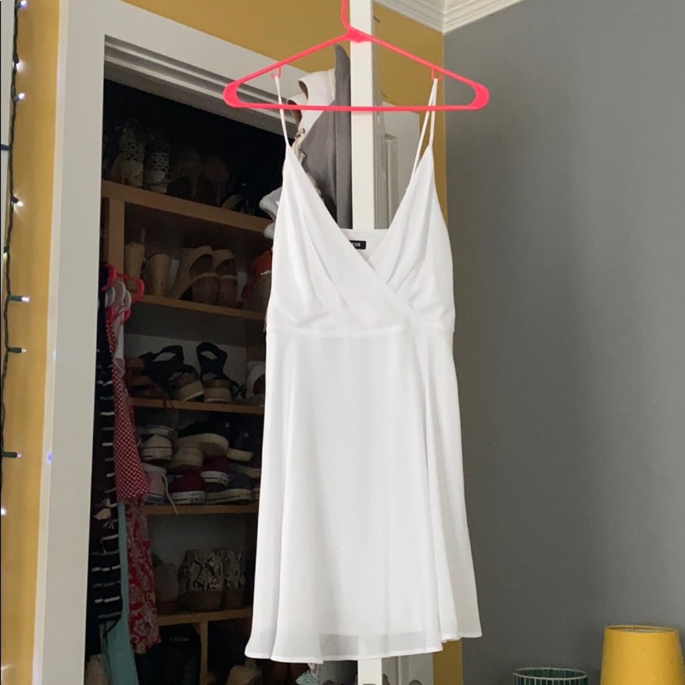 Express White Cocktail Dress